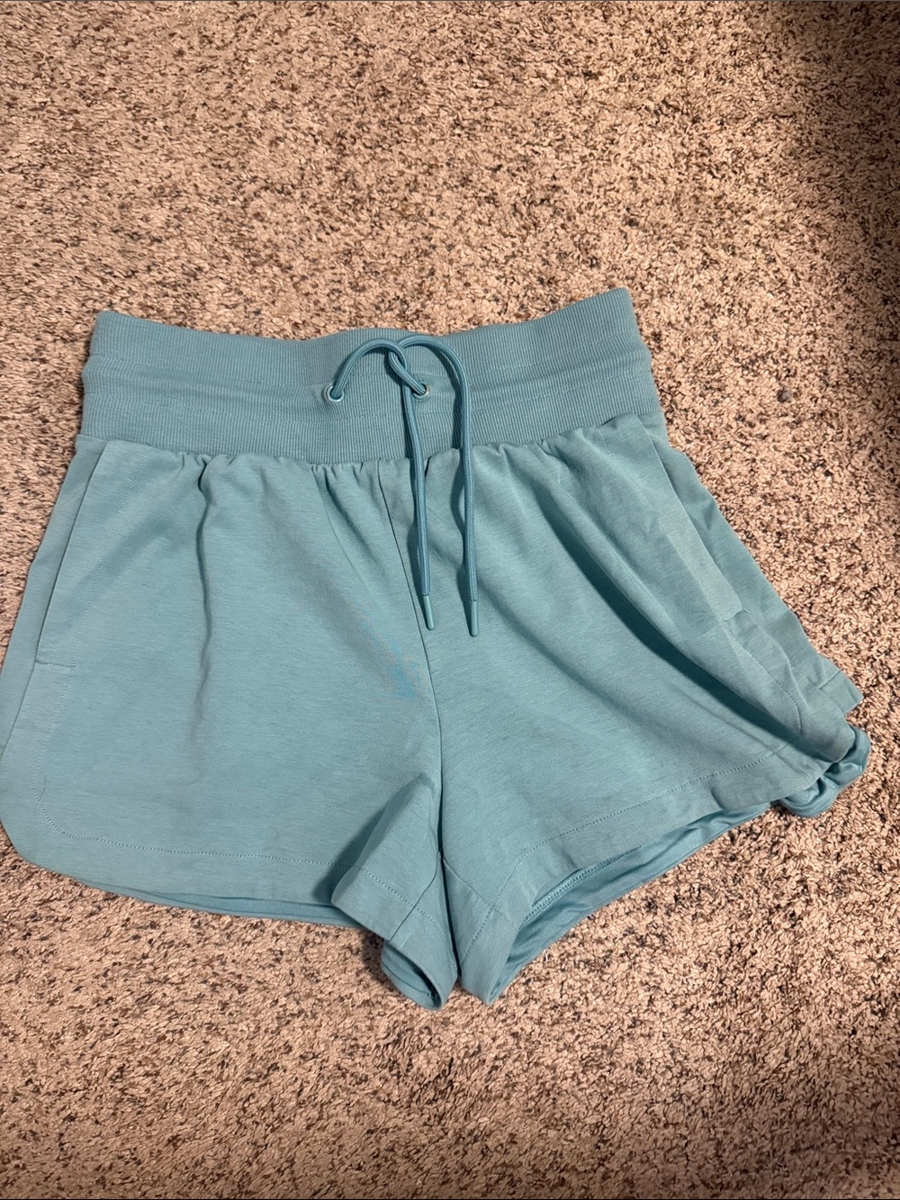 Women’s Old Navy Light Teal Casual Drawstring Shorts